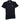 Men's Embroidered Logo Polo Shirt Black Size S