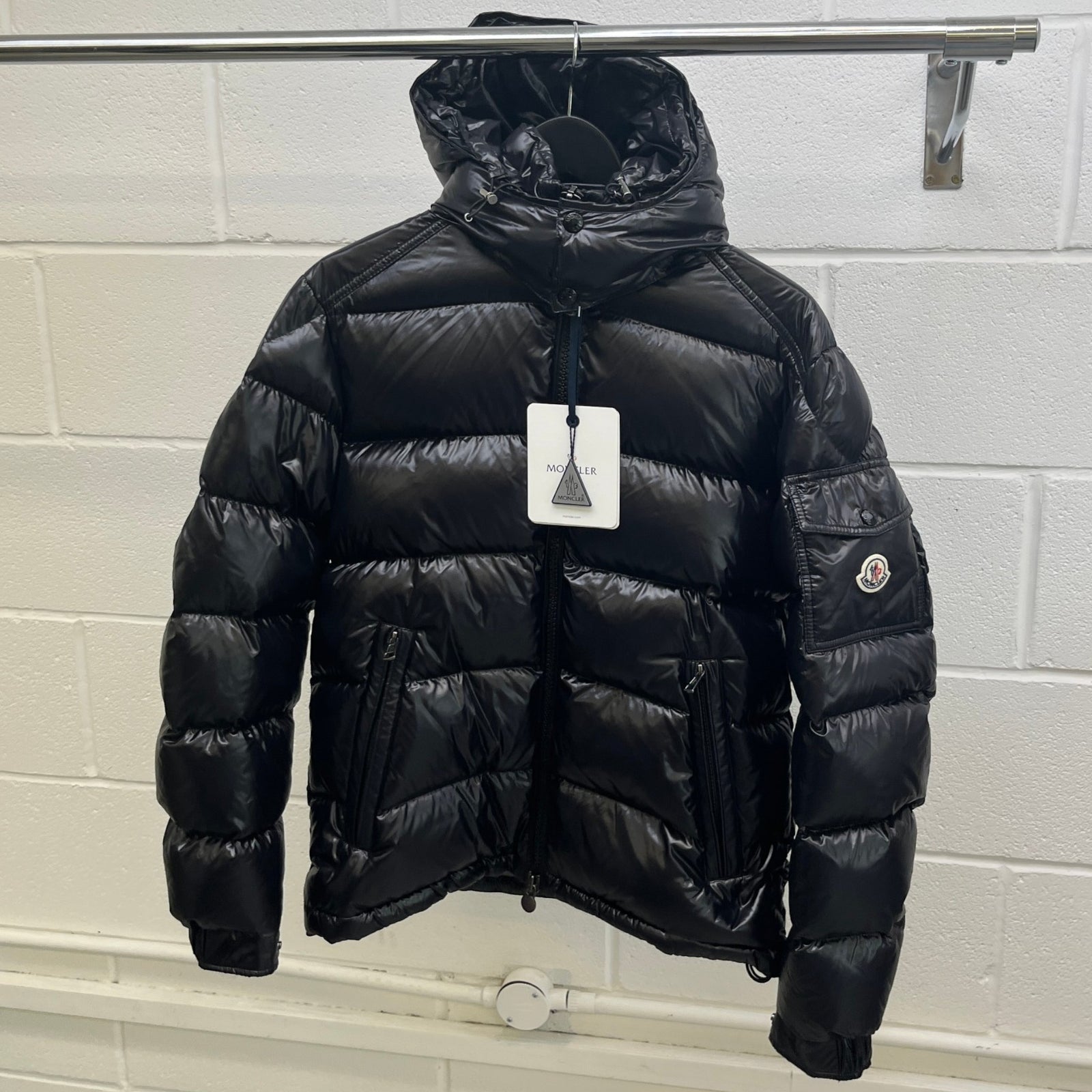 Men's Maya Down Jacket Black Size 3 / L - Photo 12