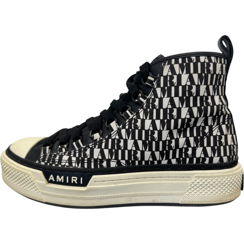 Men's Court High Trainers Black Size UK 7 / EU 41