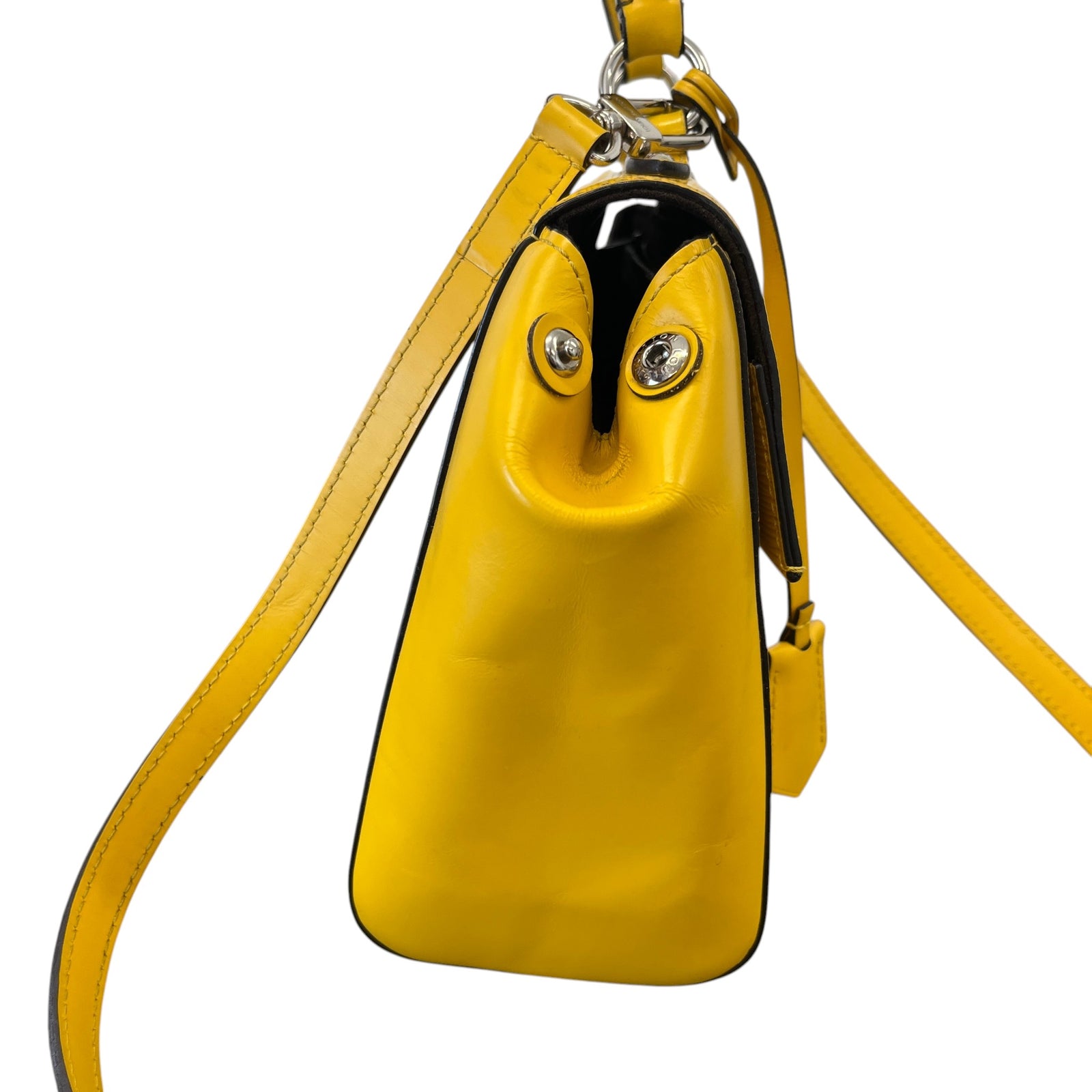 Women's Epi Leather Cluny BB Bag Yellow - Photo 6