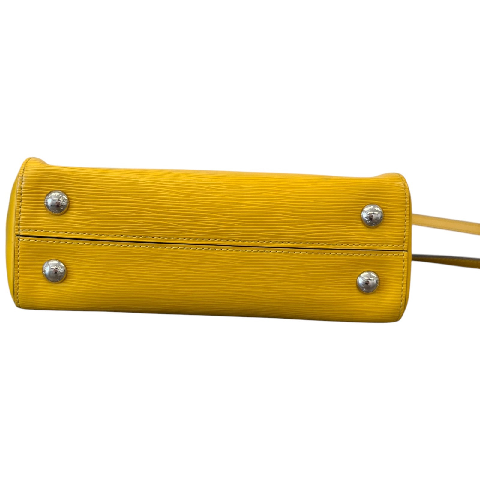 Women's Epi Leather Cluny BB Bag Yellow - Photo 10