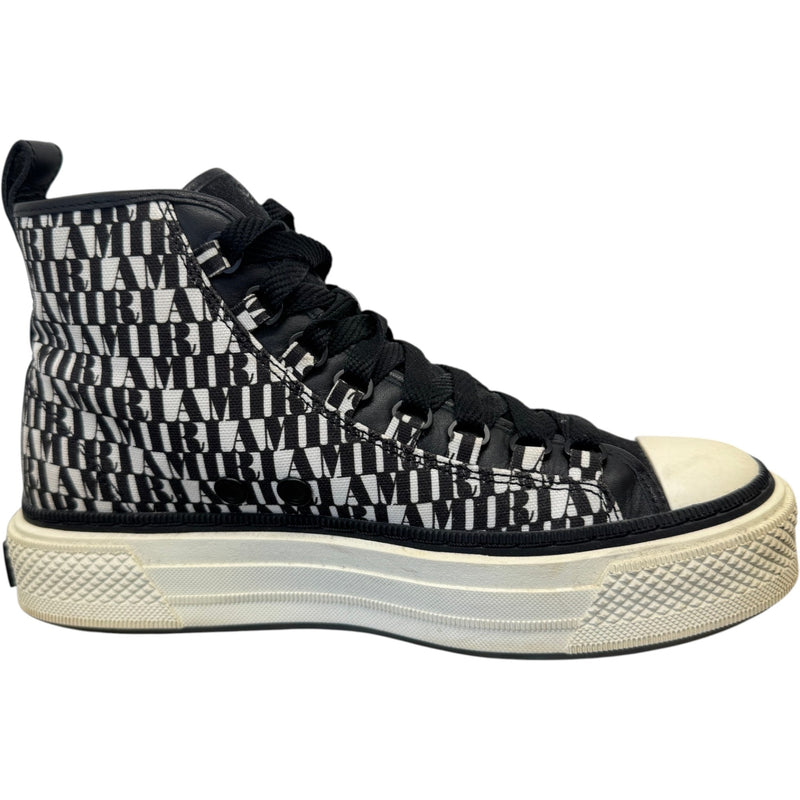 Men's Court High Trainers Black Size UK 7 / EU 41