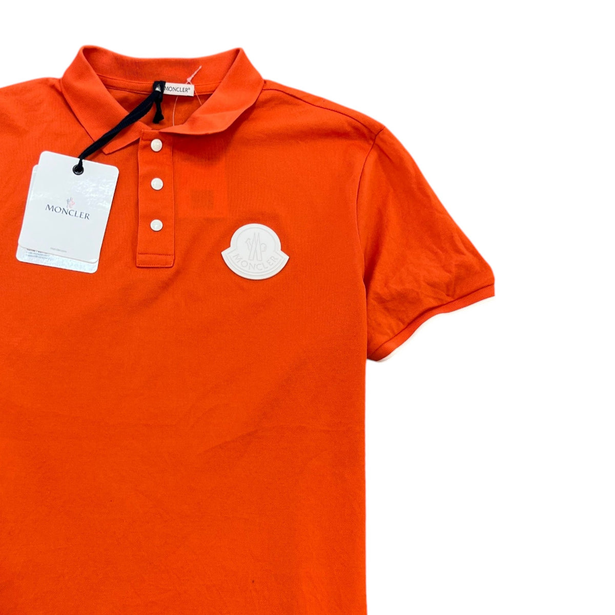 Men's Maglia Polo Shirt Orange Size XL - Photo 3