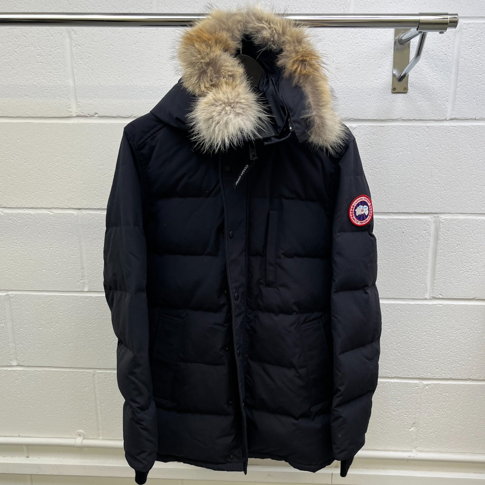 Men's Carson Down Jacket Navy Size S - Photo 8