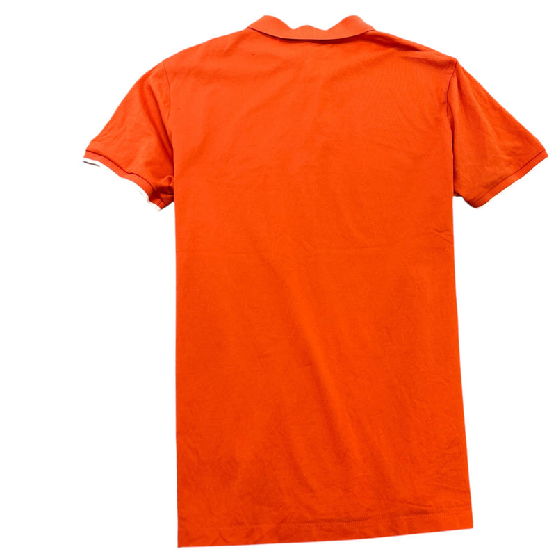 Men's Maglia Polo Shirt Orange Size XL