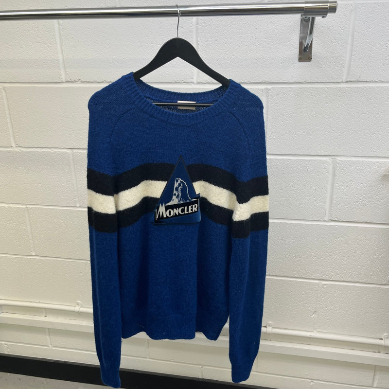 Men's Maglione Sweatshirt Blue Size XL