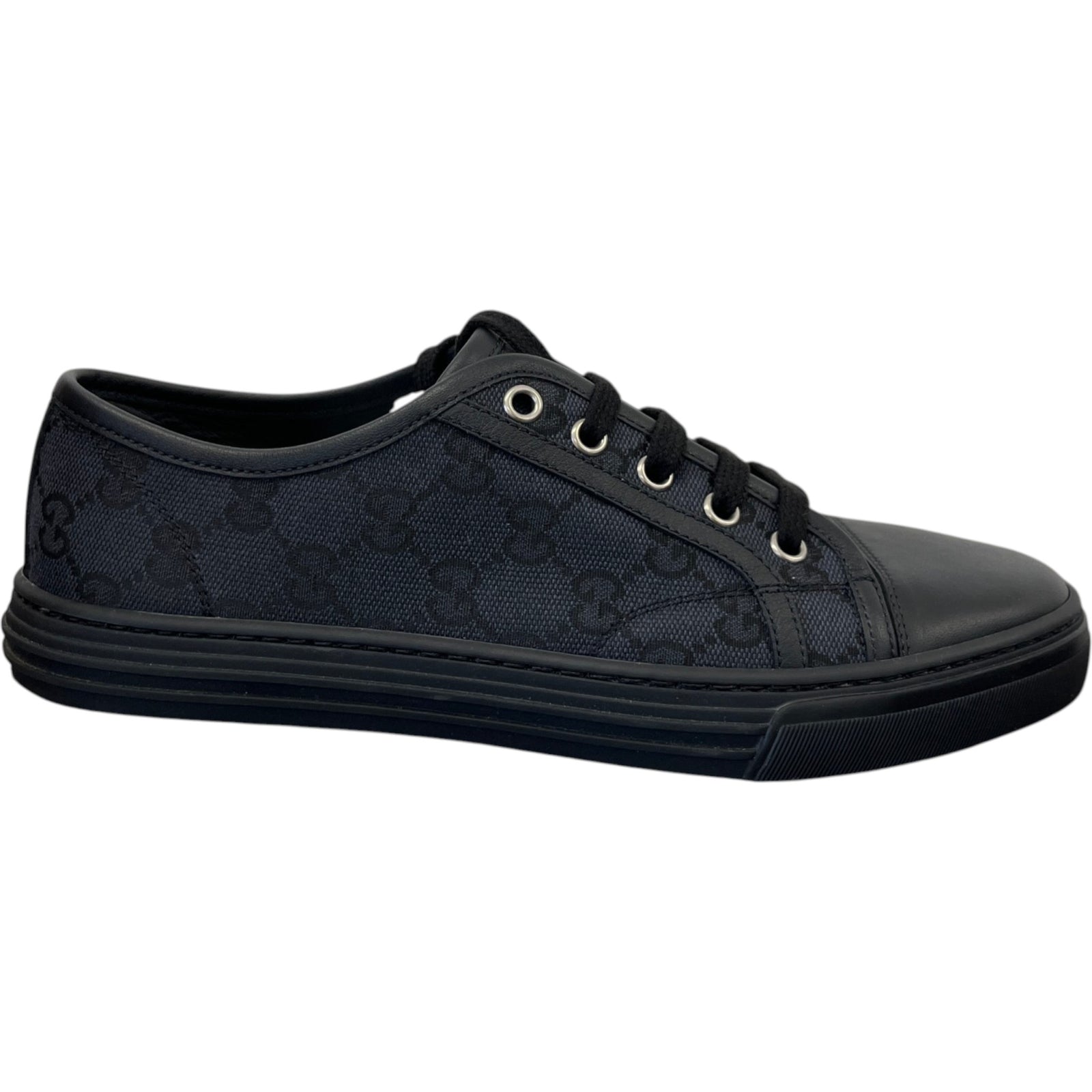 Women's Gg Supreme Low Trainers Black Size EU 37.5 / UK 4.5 - Photo 1
