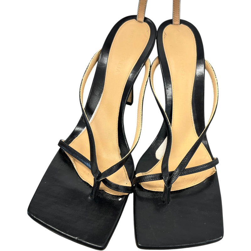 Women's Stretch Heels Black Size UK 8 / EU 41