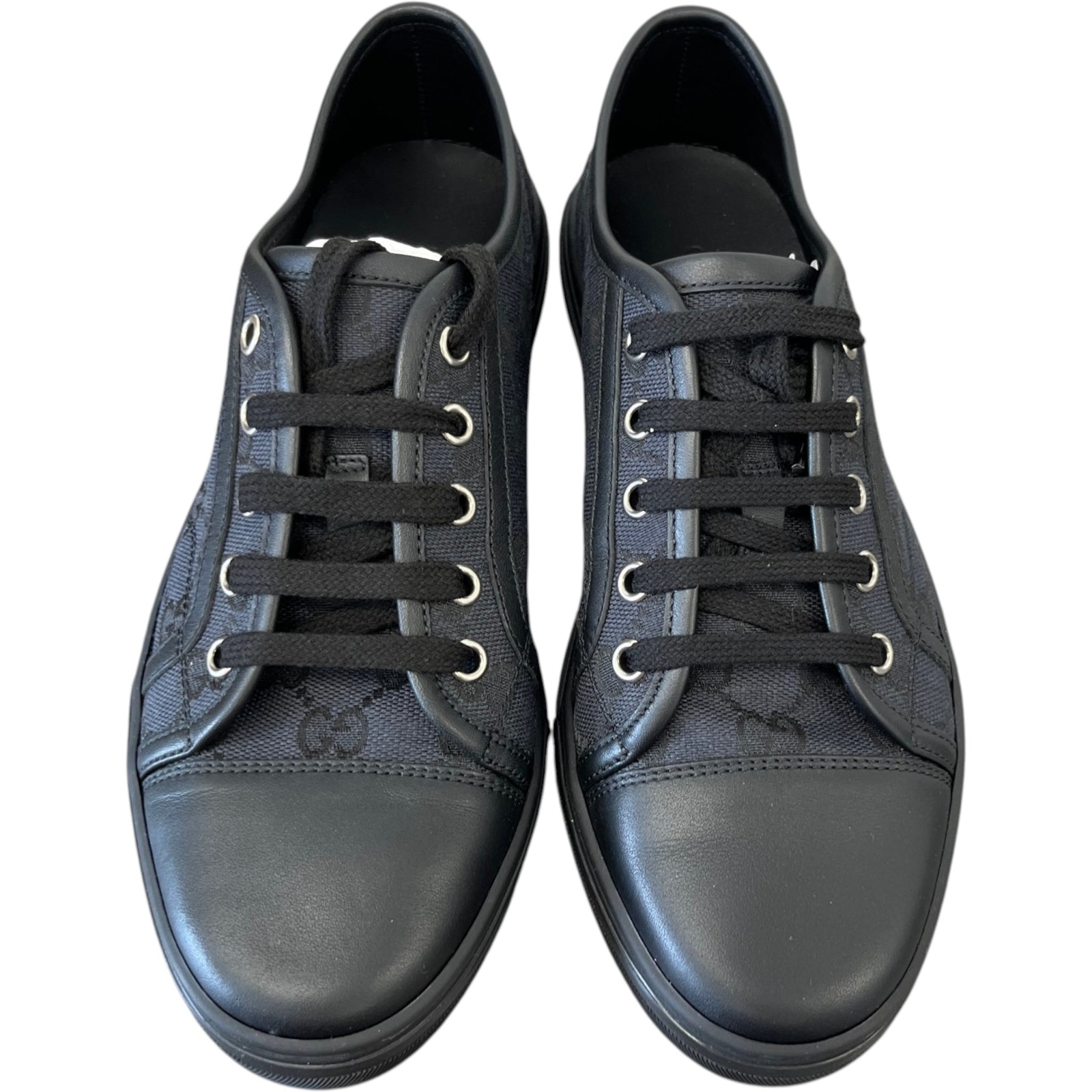 Women's Gg Supreme Low Trainers Black Size EU 37.5 / UK 4.5 - Photo 6