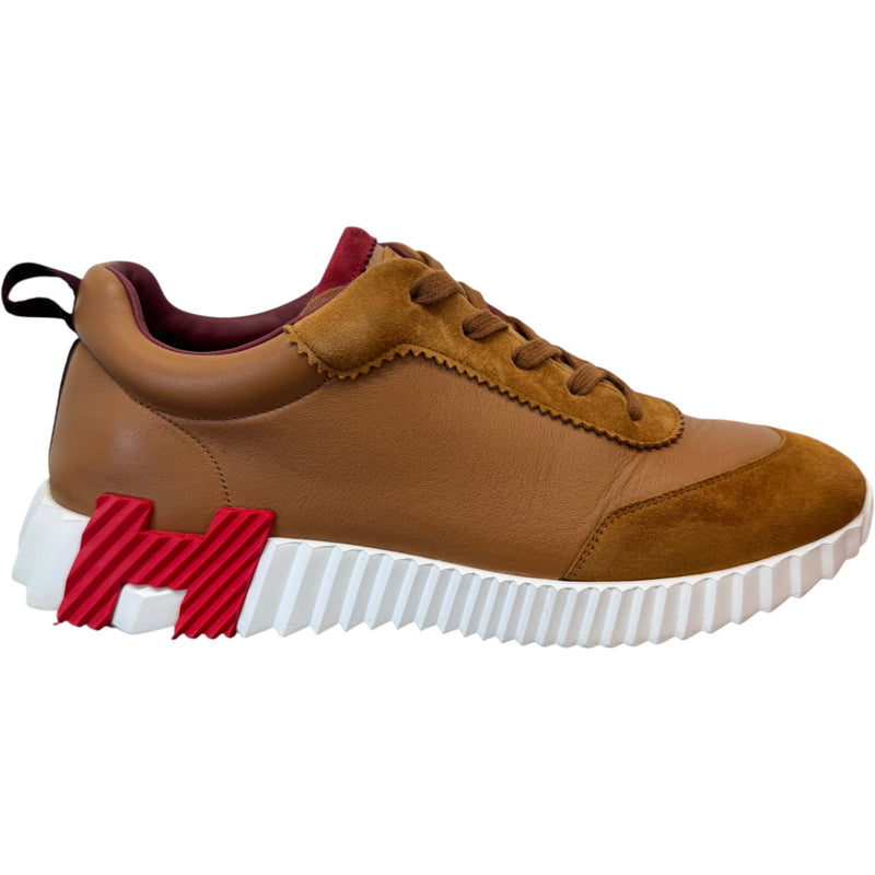 Men's Bouncing Low Trainers Brown Size UK 9 / EU 43