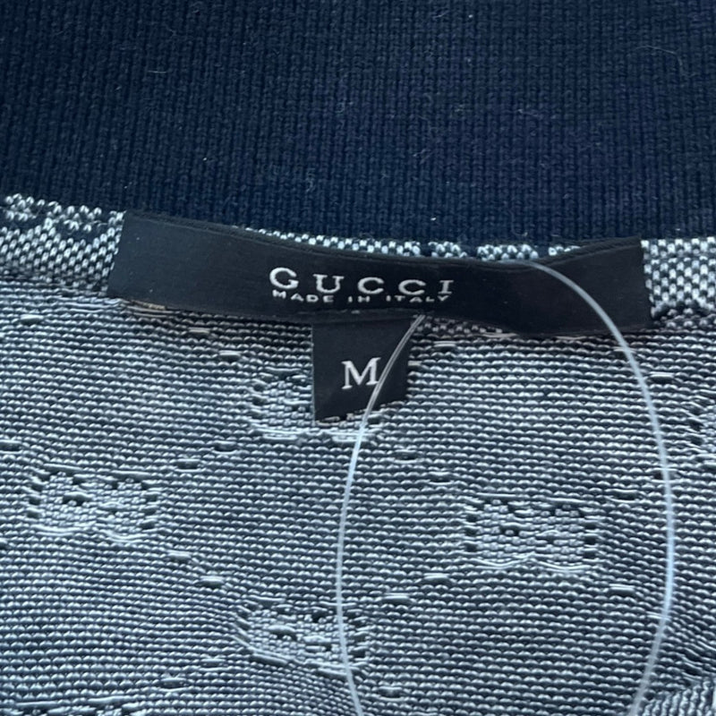 Men's GG Supreme Polo Shirt Navy Size M