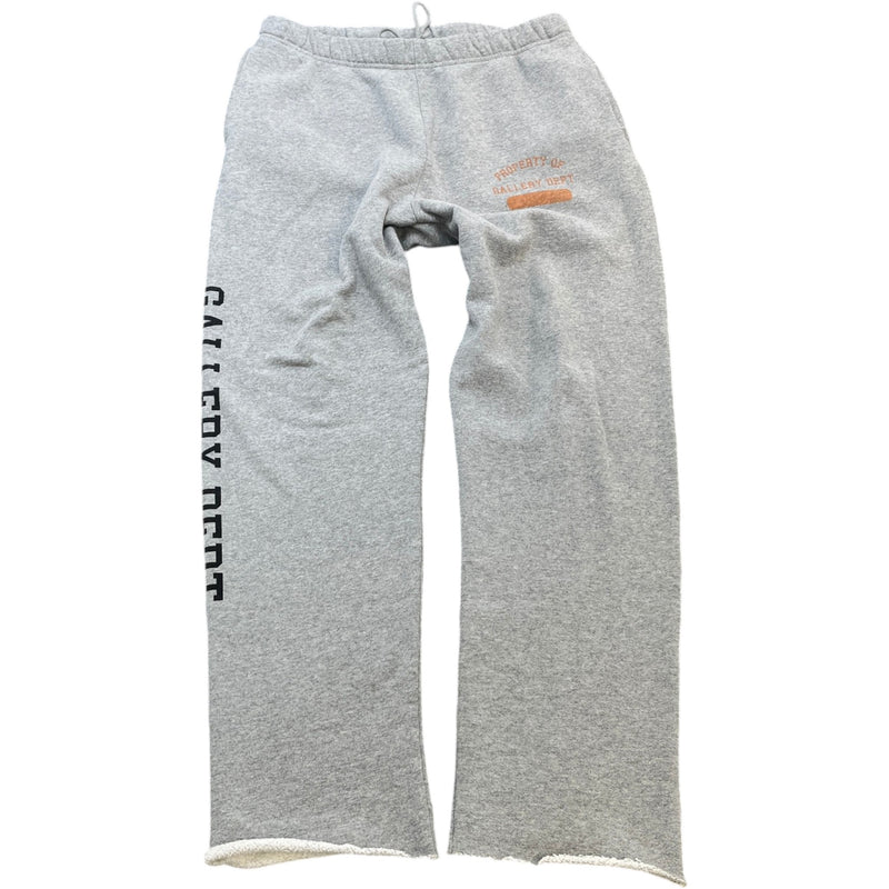 Men's Logo Print Joggers Grey Size L / W34