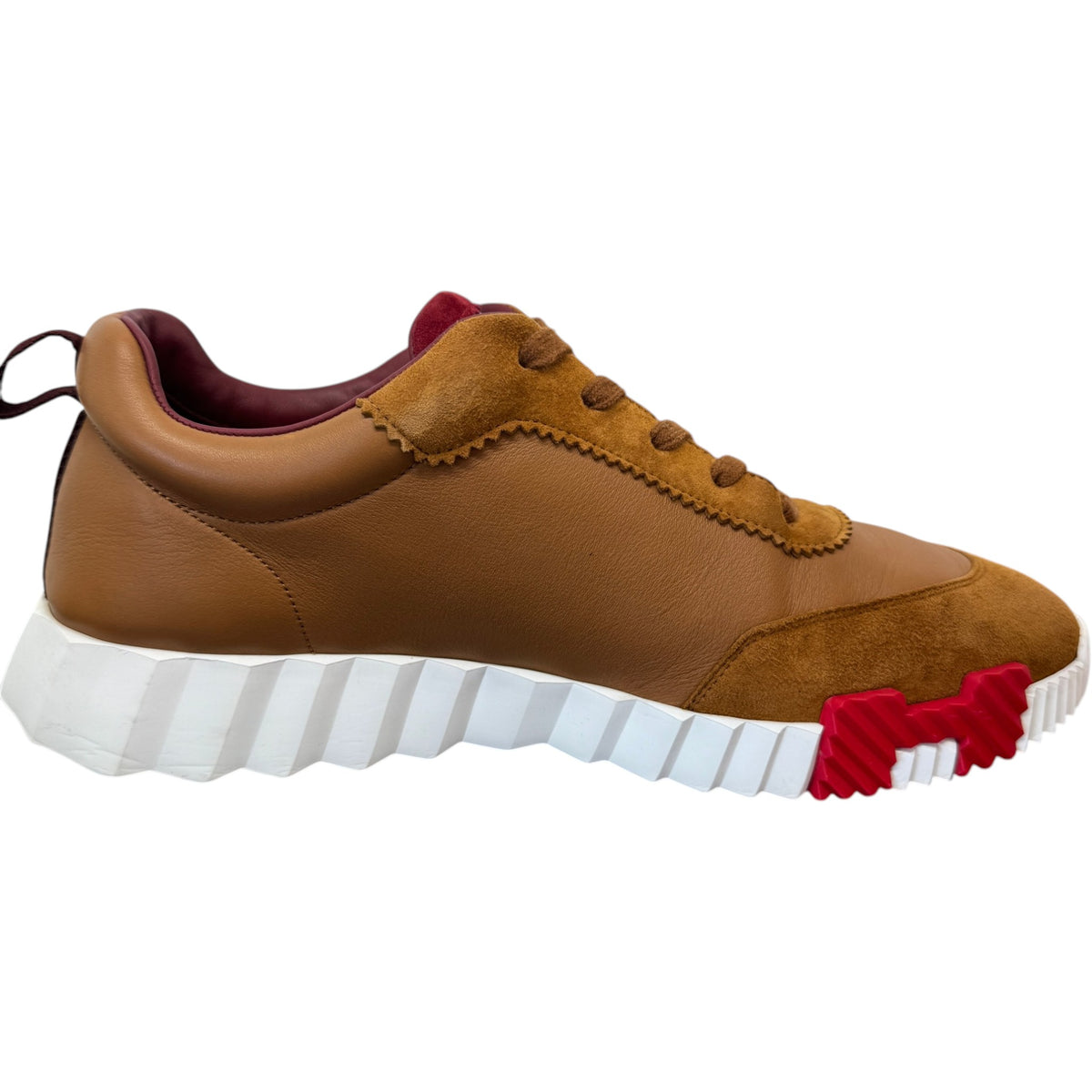 Men's Bouncing Low Trainers Brown Size UK 9 / EU 43 - Photo 5