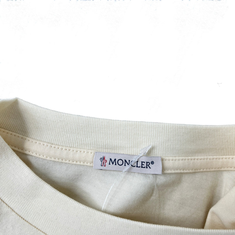 Men's SS T-Shirt Cream Size L