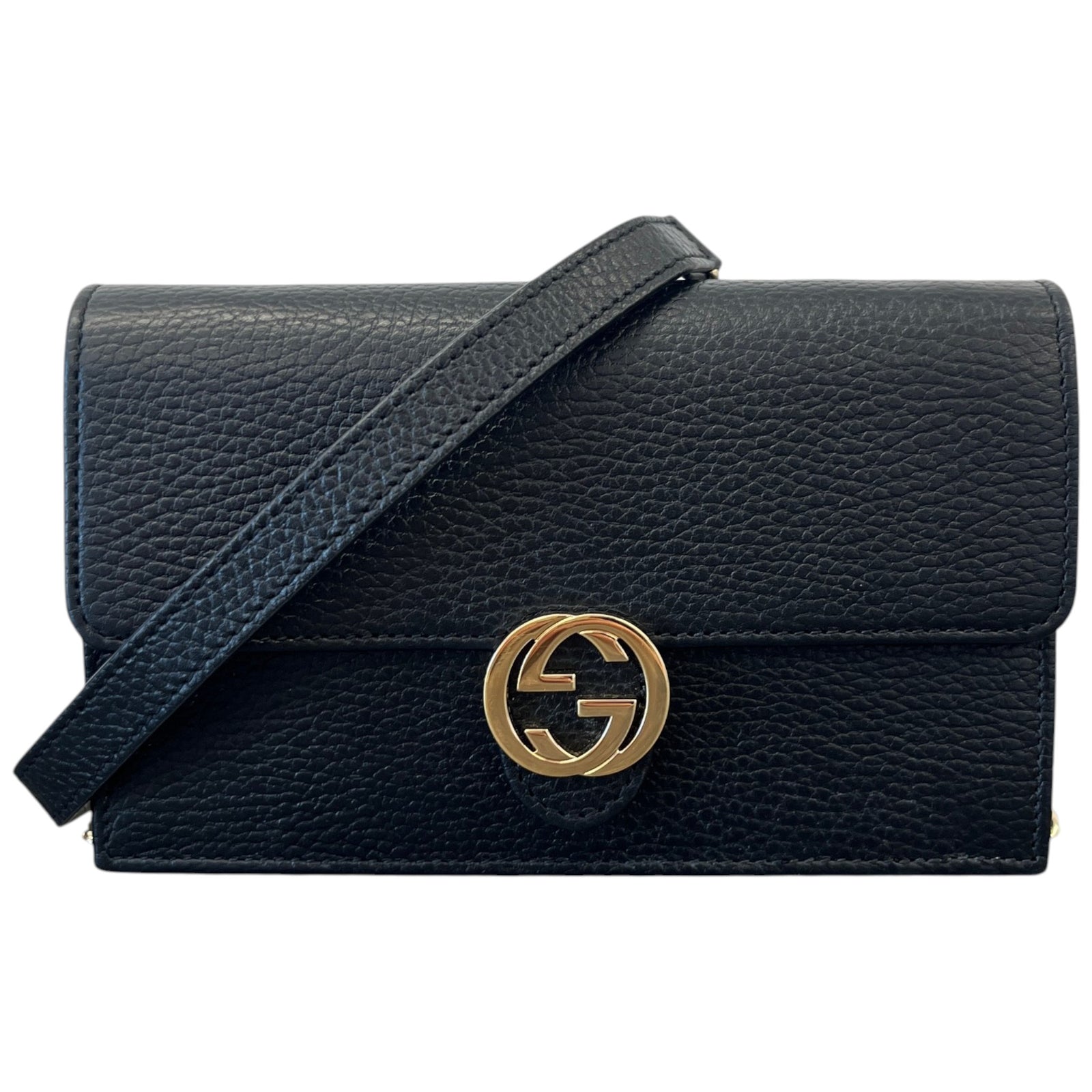 Women's Interlocking G WOC Bag Black - Photo 1