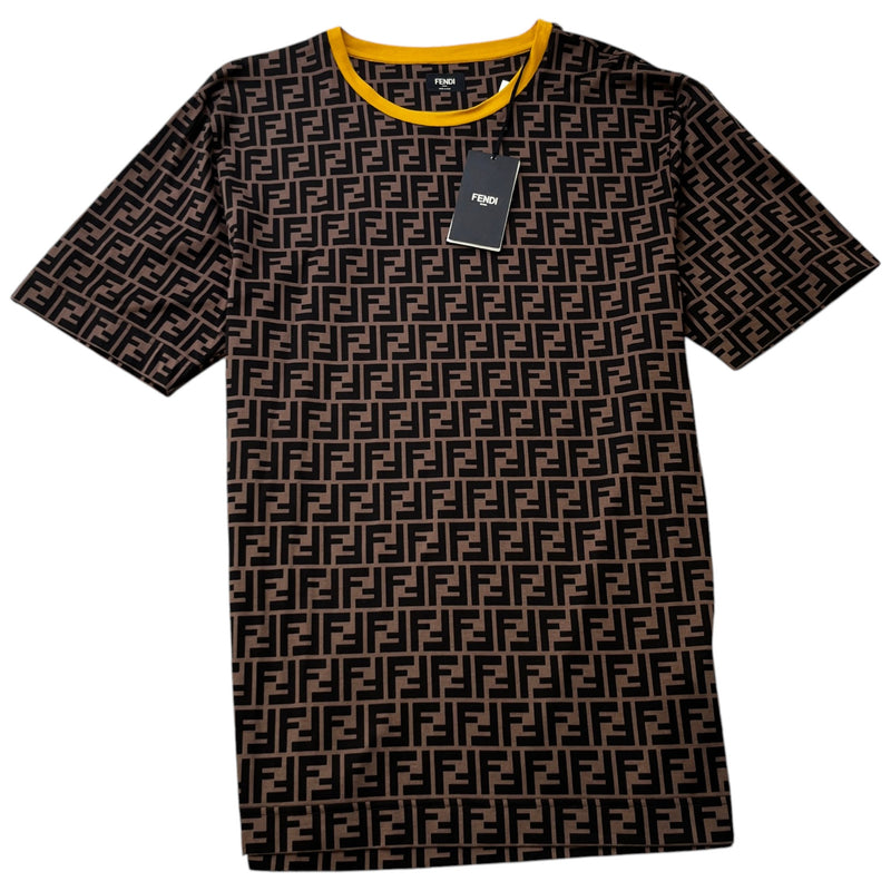 Men's Ff Logo T-Shirt Brown Size XXL