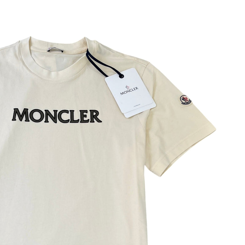 Men's SS T-Shirt Cream Size M