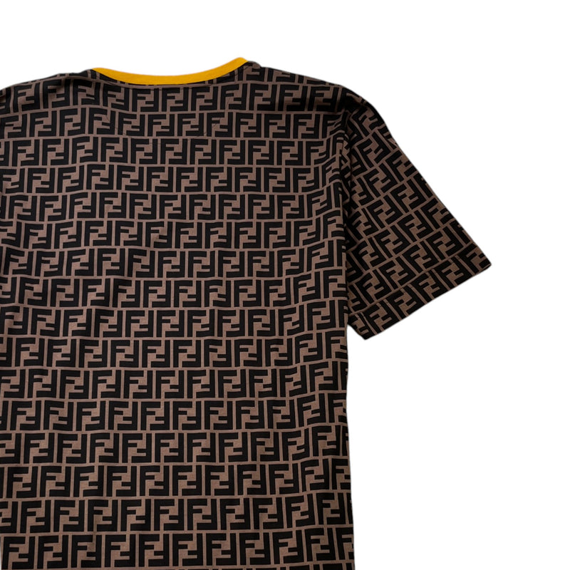 Men's Ff Logo T-Shirt Brown Size XXL