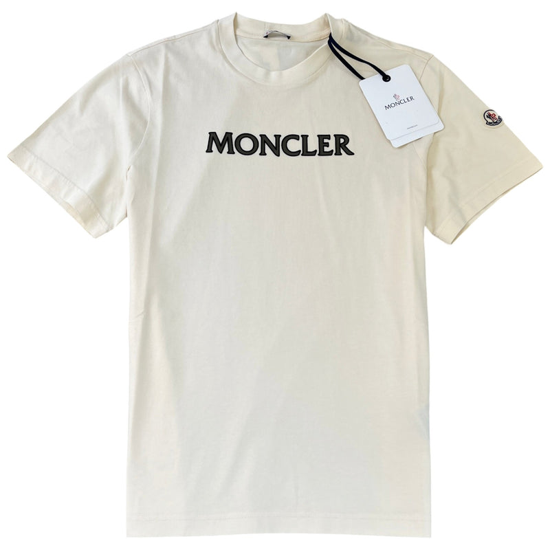 Men's SS T-Shirt Cream Size M