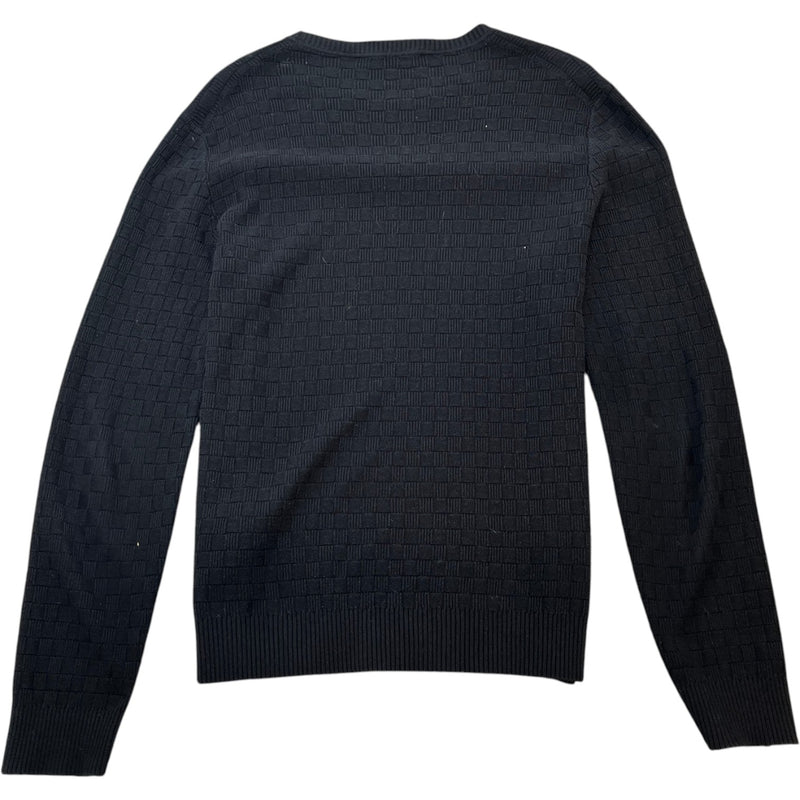 Men's Damier Jumper Black Size S