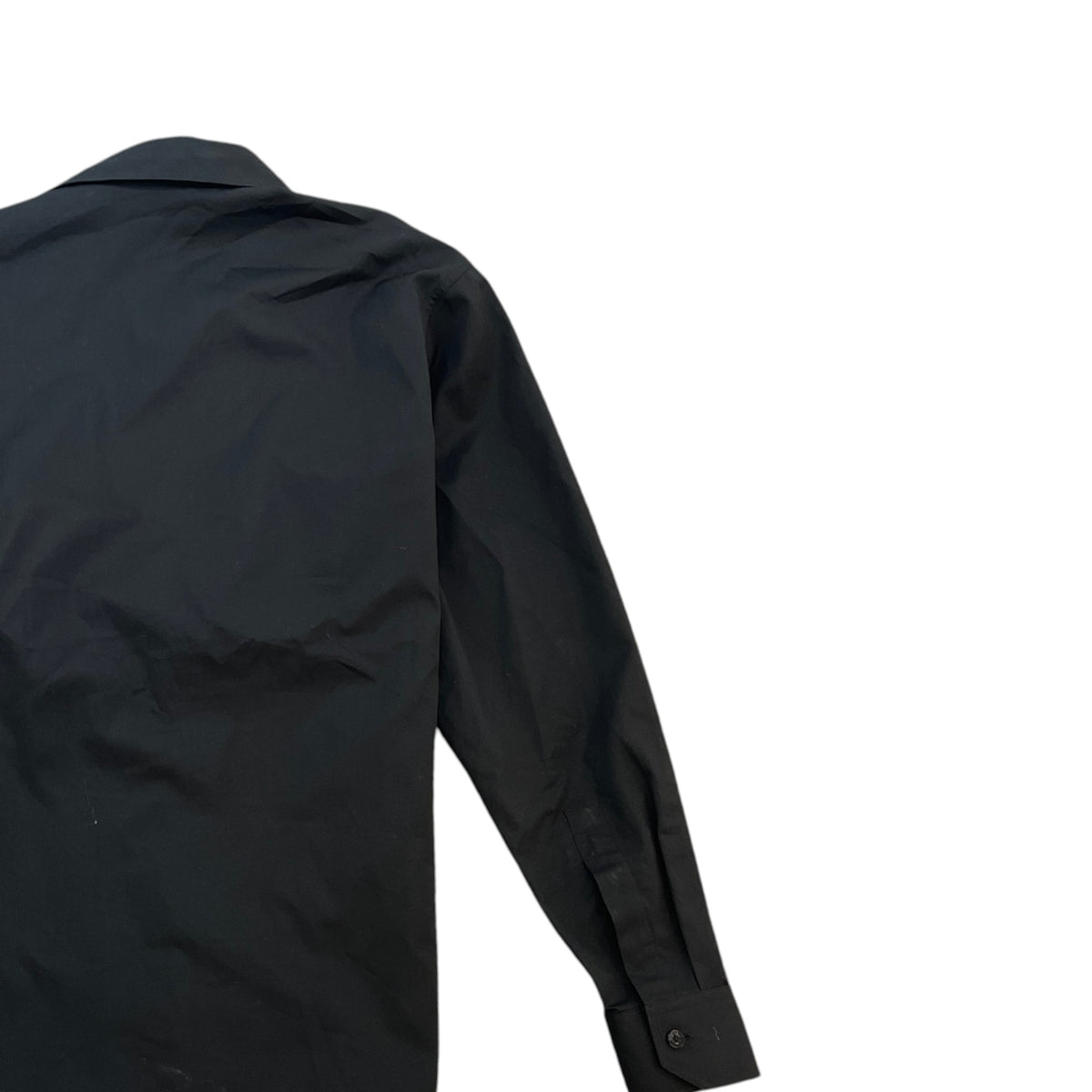 Men's Logo Print Long Sleeve Shirt Black Size XXS - Photo 4