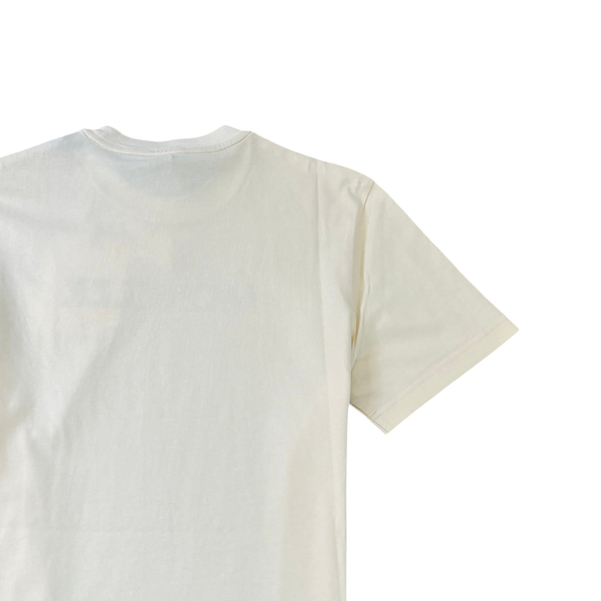Men's SS T-Shirt Cream Size M - Photo 4