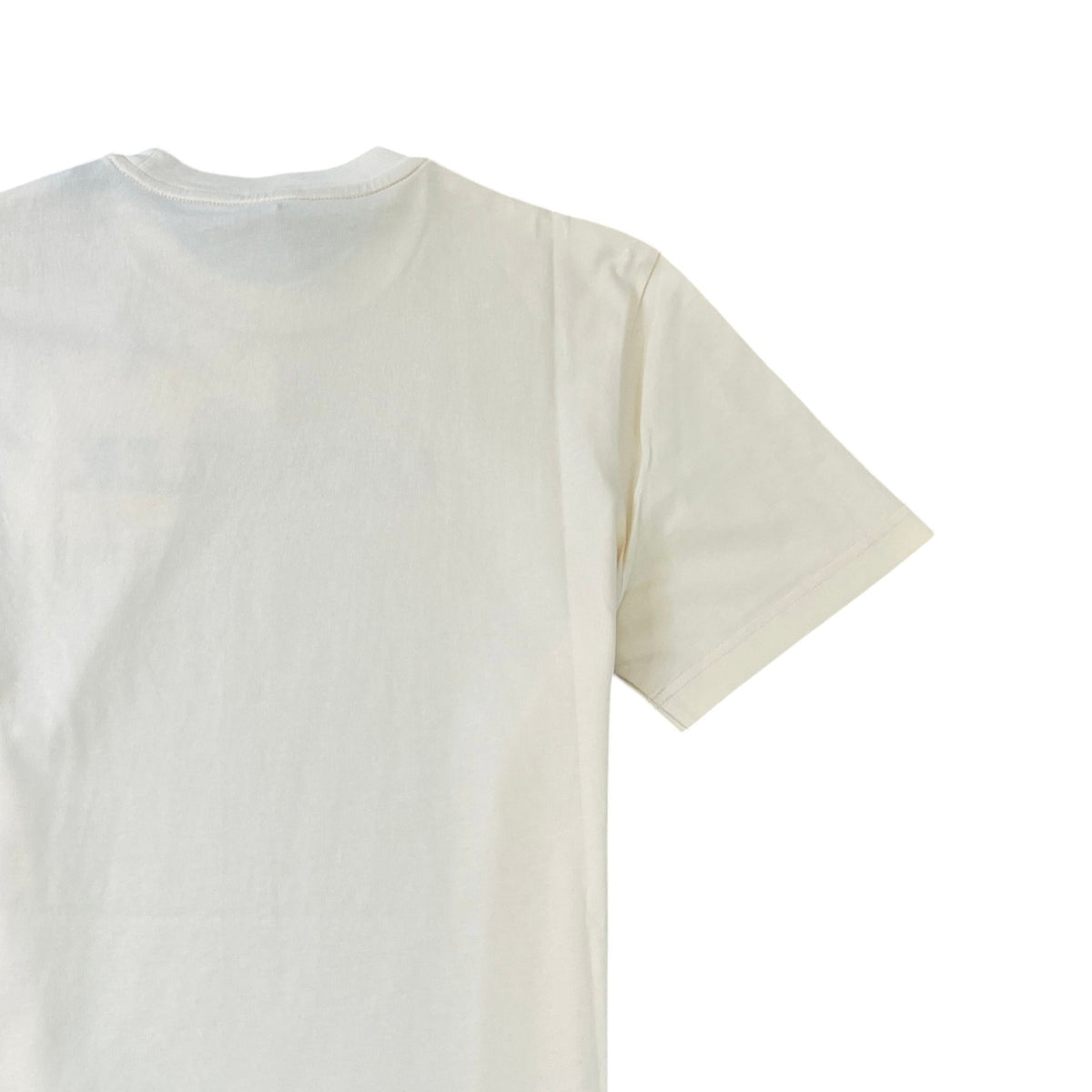 Men's SS T-Shirt Cream Size M - Photo 4