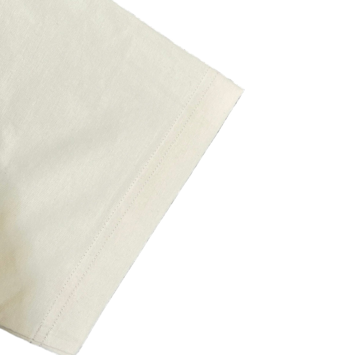 Men's SS T-Shirt Cream Size M - Photo 7