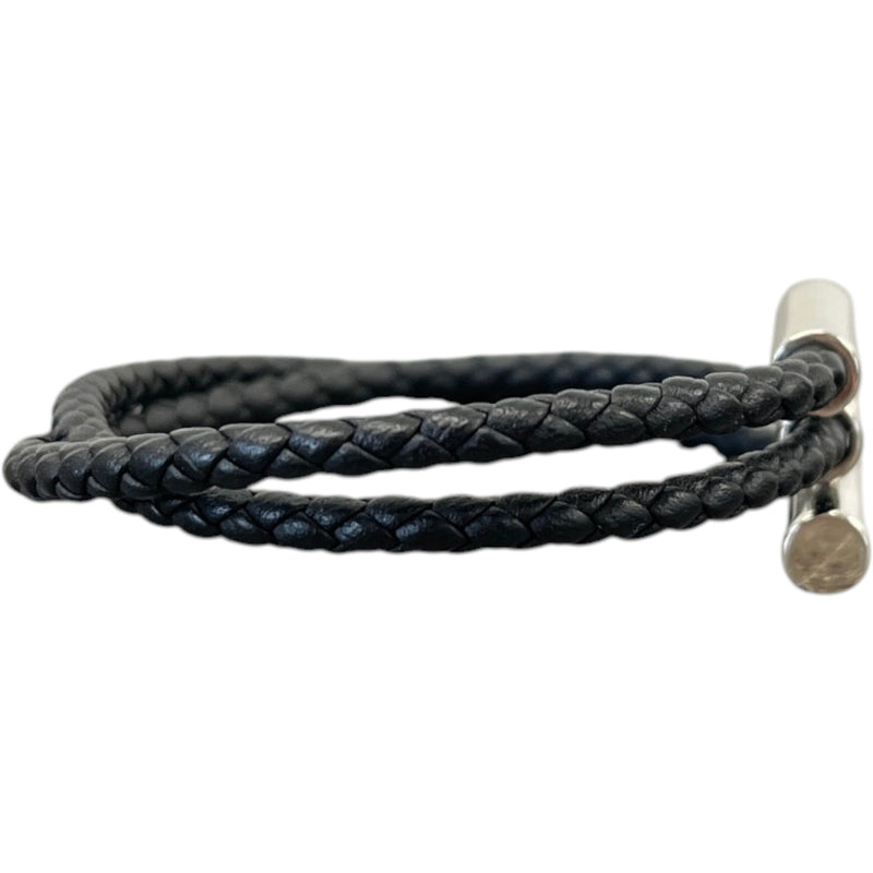 Men's Tournis Tresse Bracelet Black