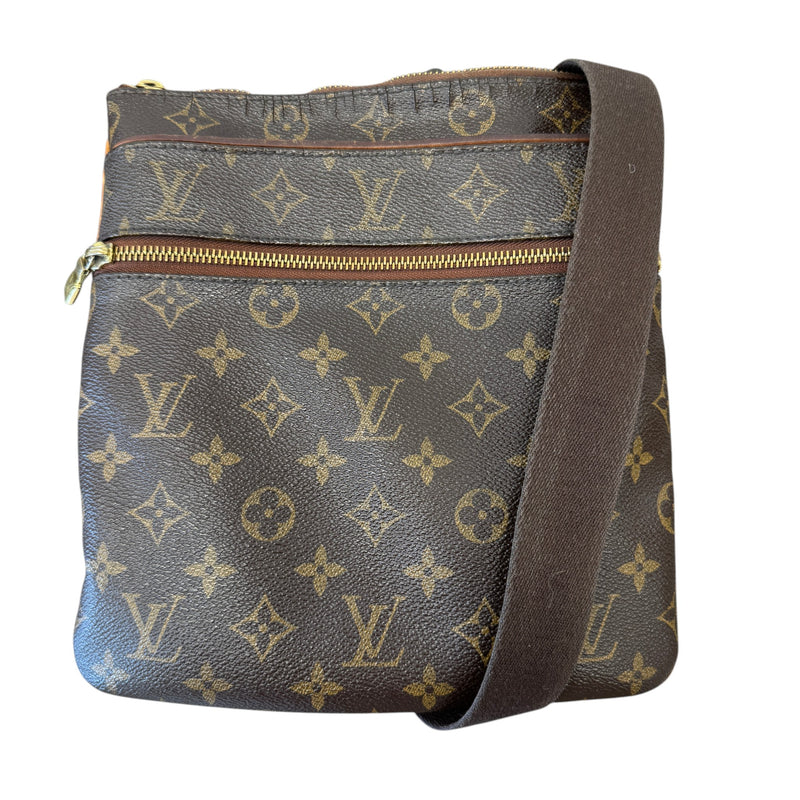 Men's Monogram Valmy Pochette Bag Brown