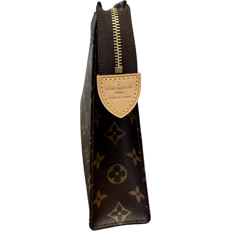 Women's Monogram Poche Toilette 26 Clutch Brown