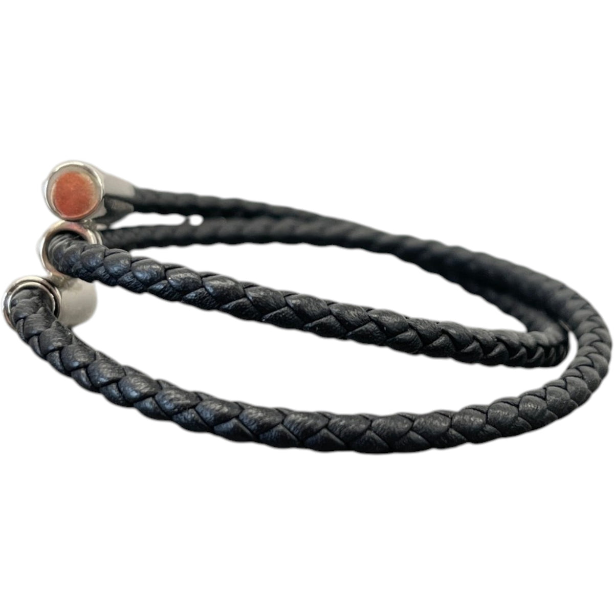 Men's Tournis Tresse Bracelet Black - Photo 5