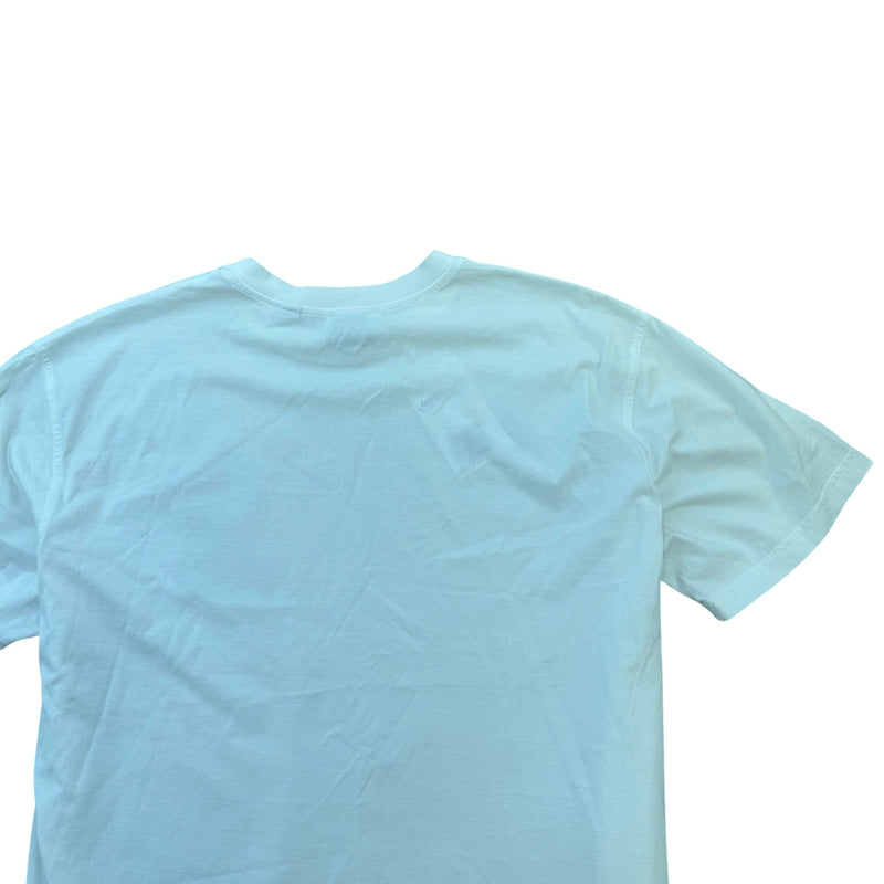Men's Monogram Motif T-Shirt White Size S