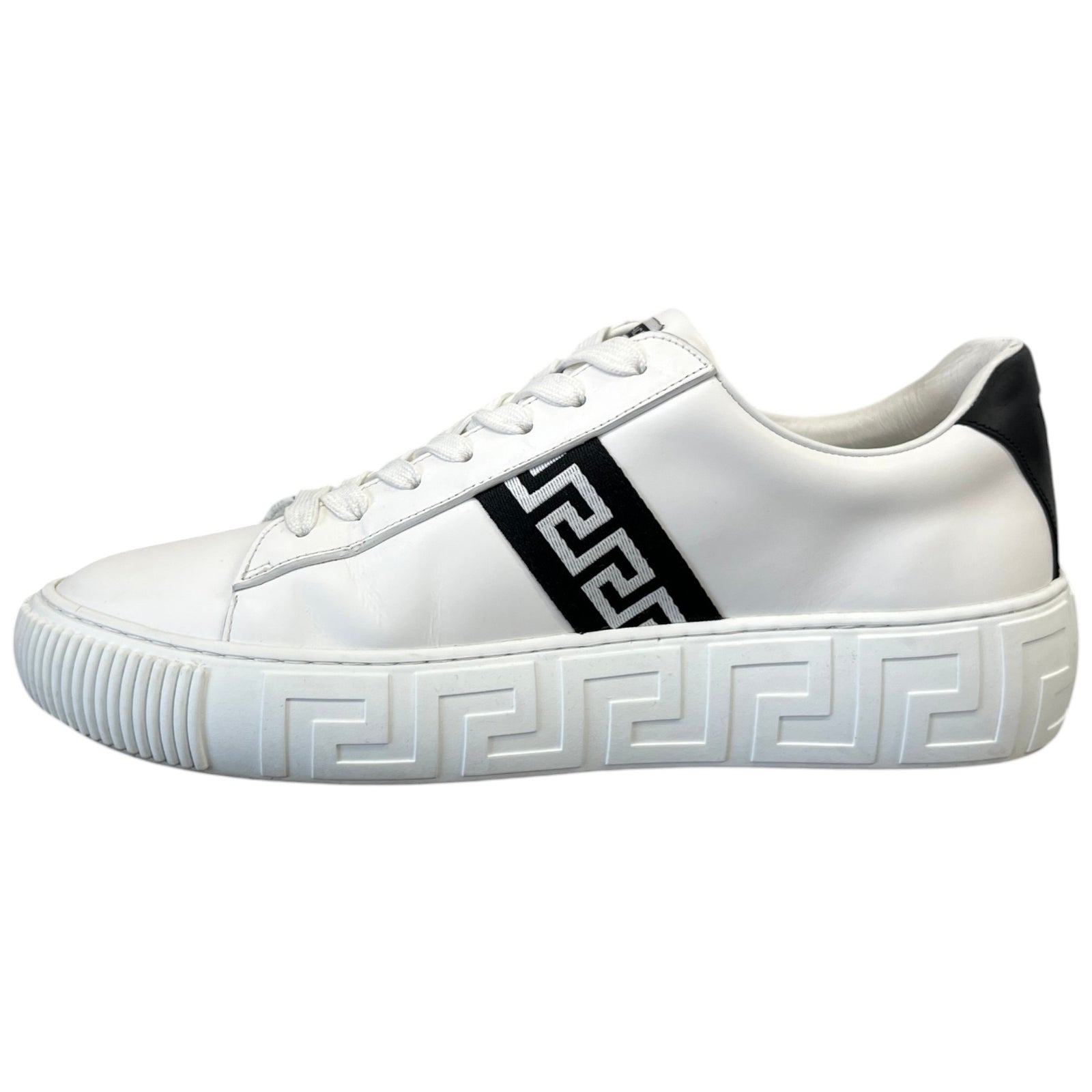 Men's Greca Low Trainers White Size EU 42 / UK 8 - Photo 2