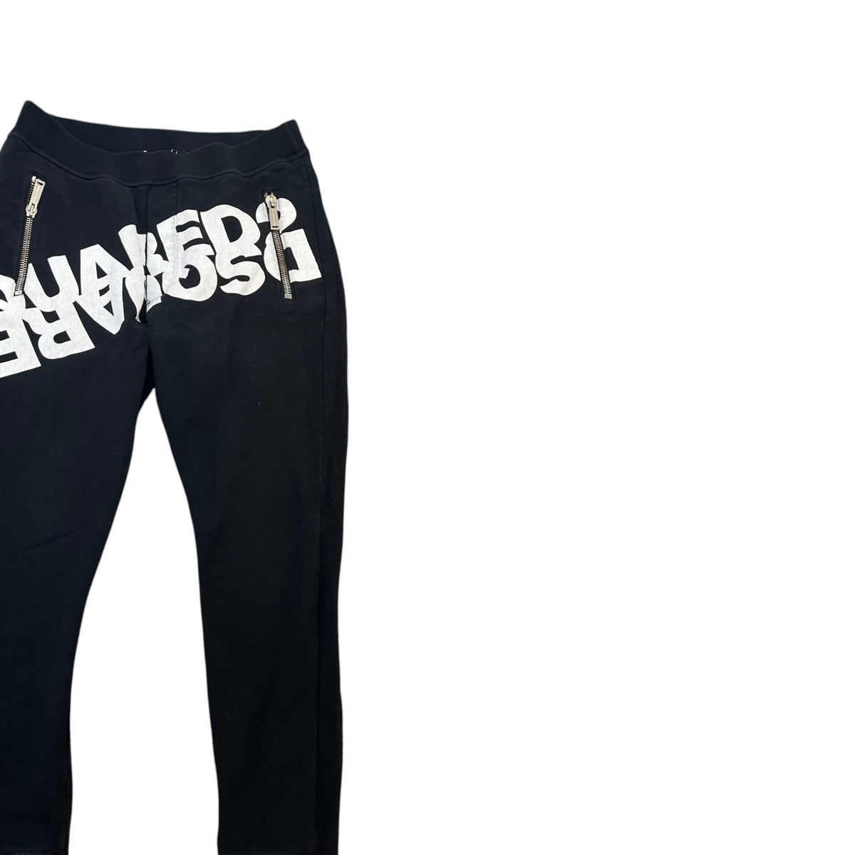 Men's Logo Print Joggers Black Size S / W30 - Photo 3