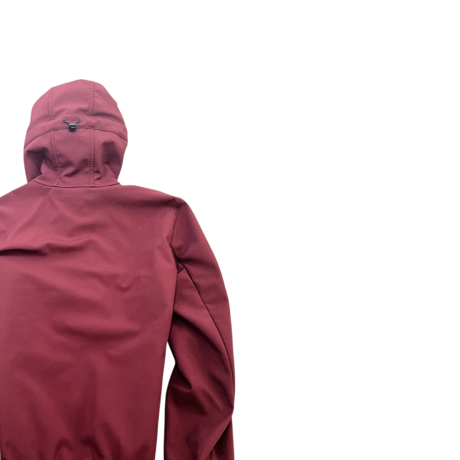 Men's Soft Shell-R Hooded Jacket Jacket Burgundy Size M - Photo 4