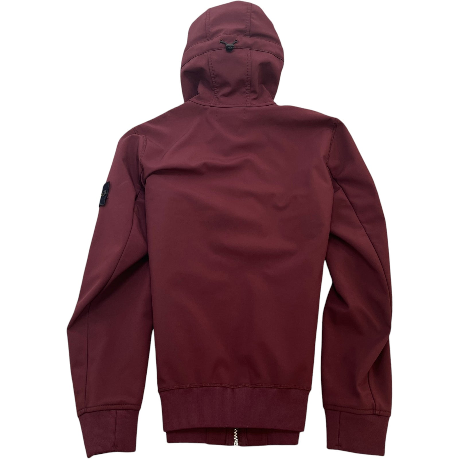 Men's Soft Shell-R Hooded Jacket Jacket Burgundy Size M - Photo 2