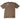 Men's Destroyed Oversized T-Shirt Brown Size M
