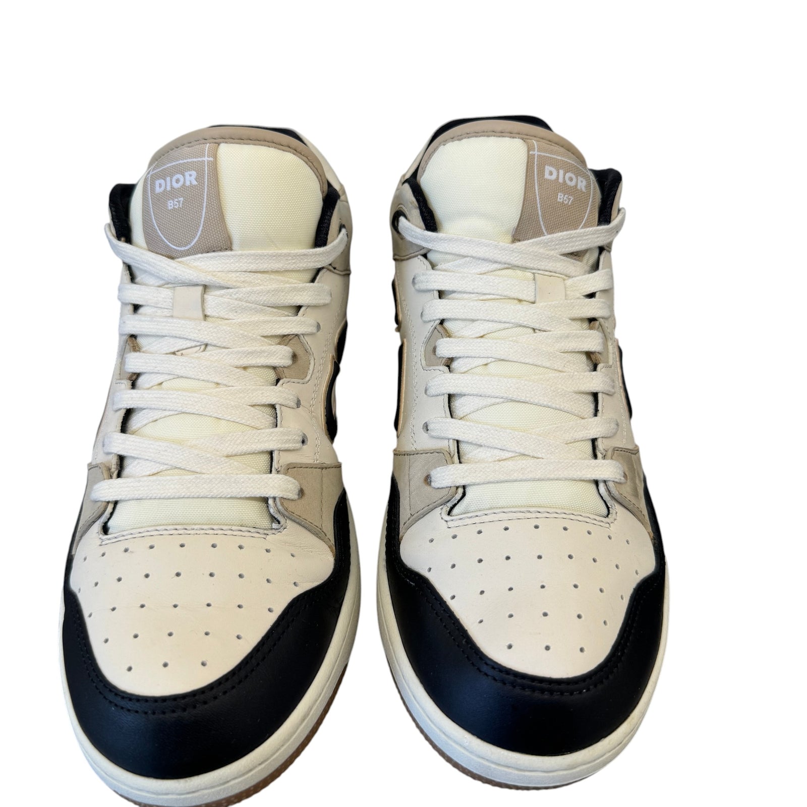 Men's B57 Low Trainers Beige Size EU 41 / UK 7 - Photo 6