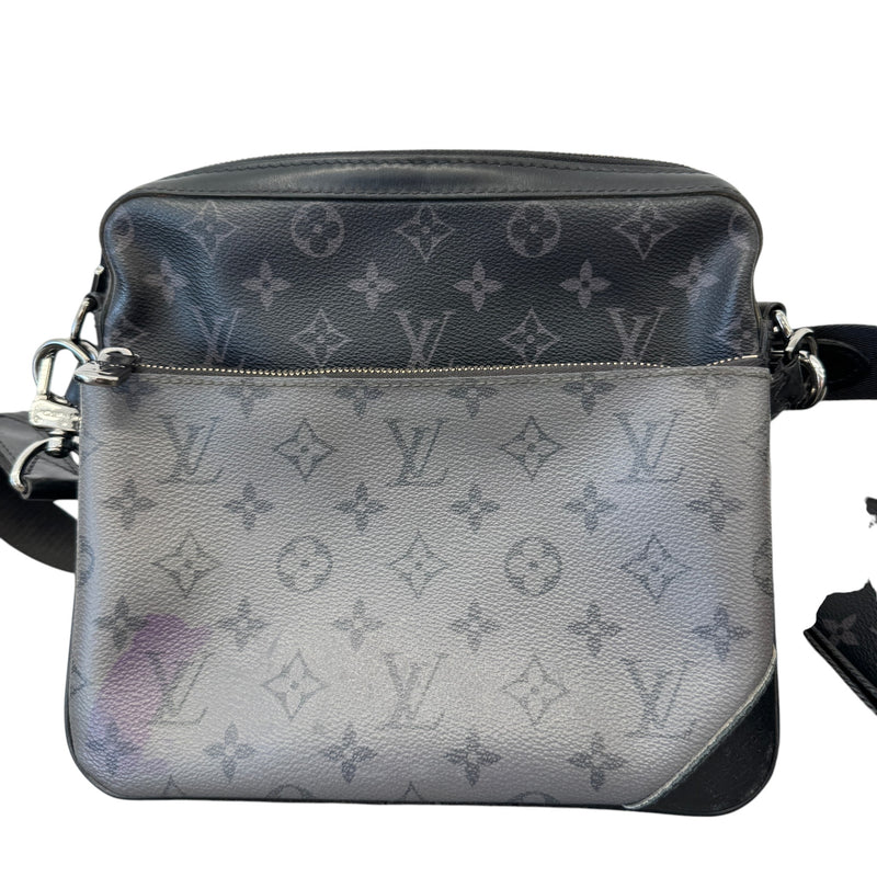 Men's Monogram Eclipse Trio Messenger Bag Black