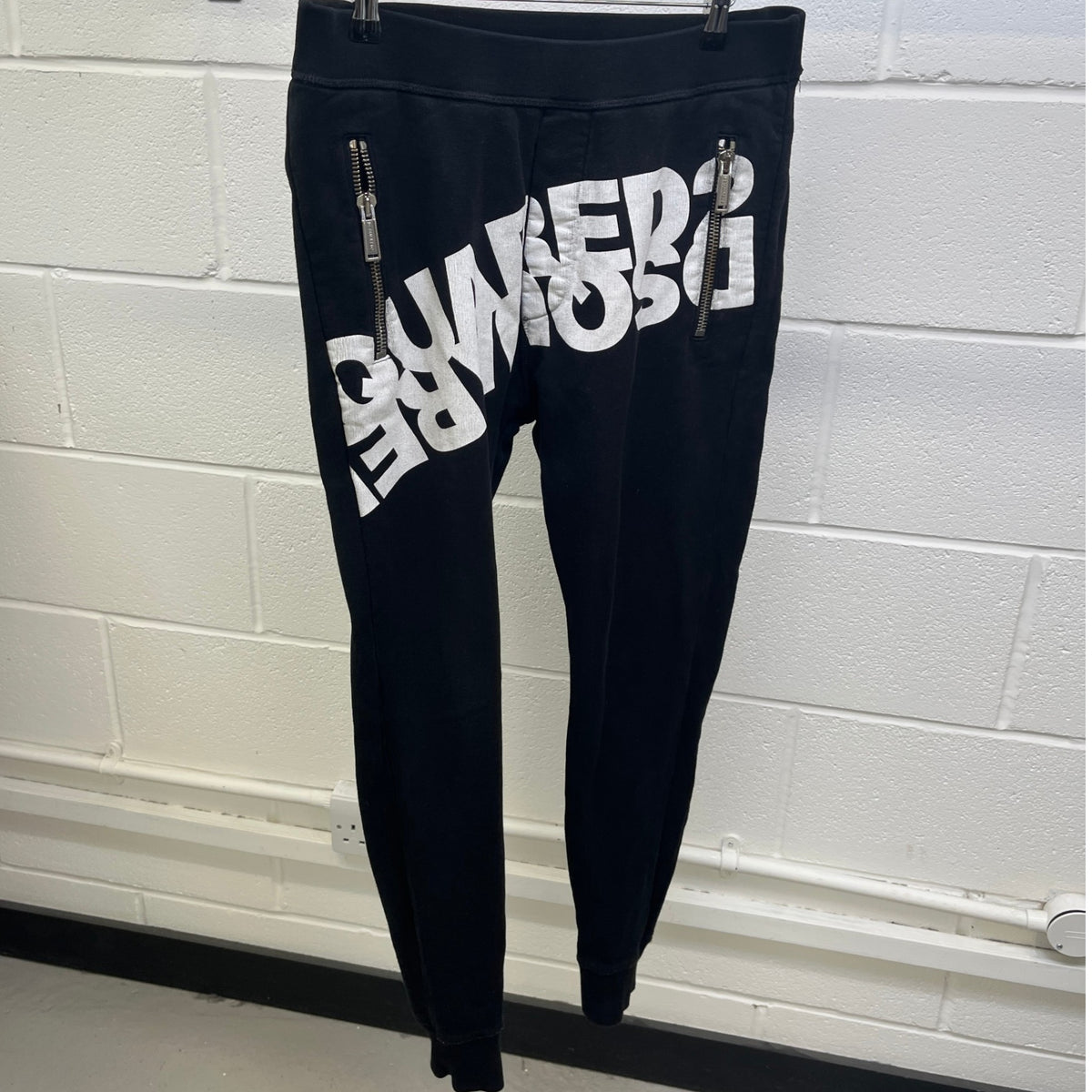 Men's Logo Print Joggers Black Size S / W30 - Photo 8