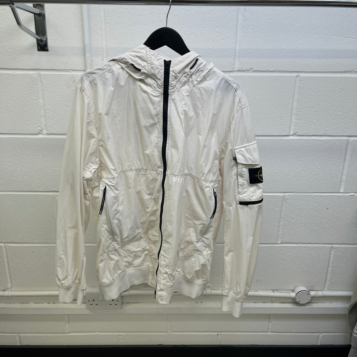 Men's Naslan Light Watro Jacket White Size XL - Photo 9
