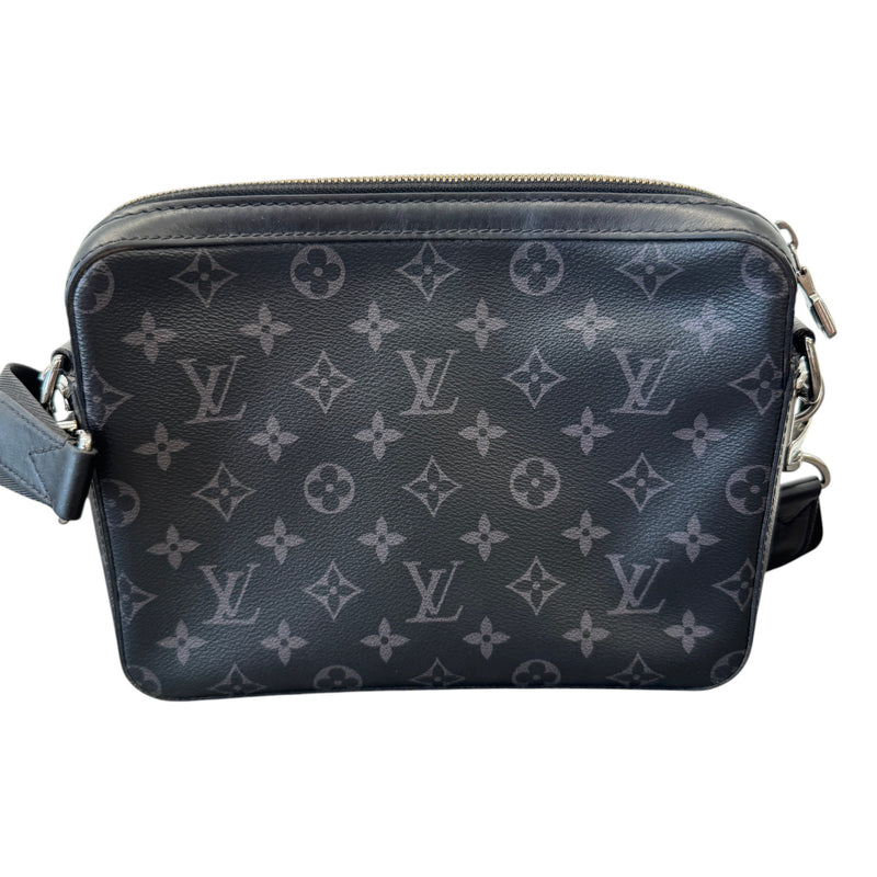 Men's Monogram Eclipse Trio Messenger Bag Black
