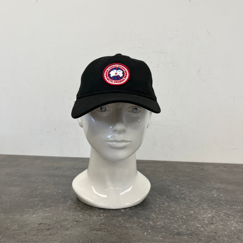 Men's Arctic Disc Baseball Cap Black Size S