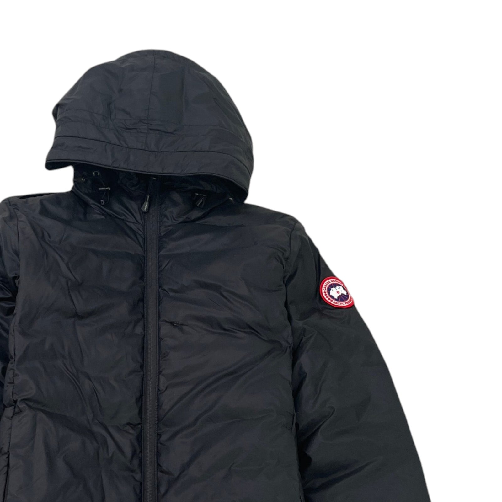 Women's Camp Down Down Jacket Black Size M / UK 10 - Photo 3