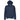 Men's Applique Logo Hooded OverShirt Navy Size S