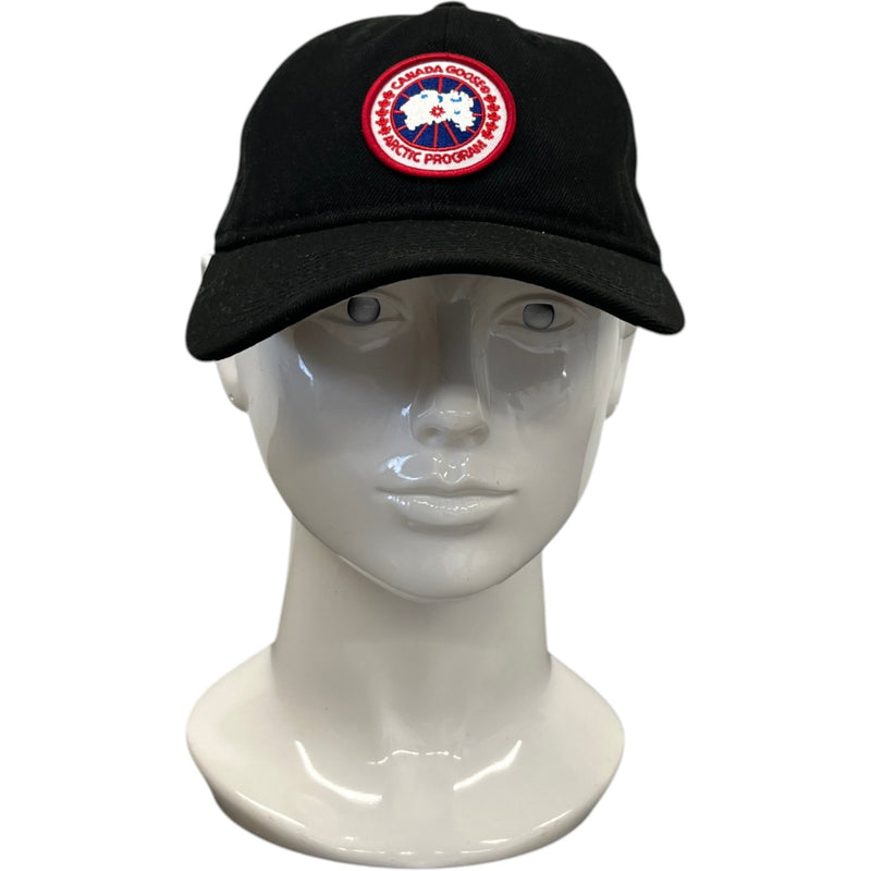 Men's Arctic Disc Baseball Cap Black Size S