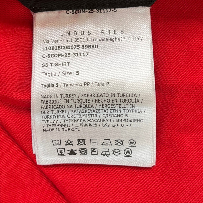 Men's SS T-Shirt Red Size S