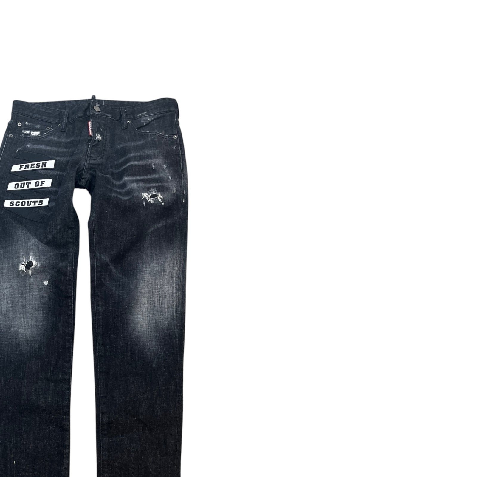 Men's Slim Fit Jeans Black Size IT 48 / UK 32 - Photo 3