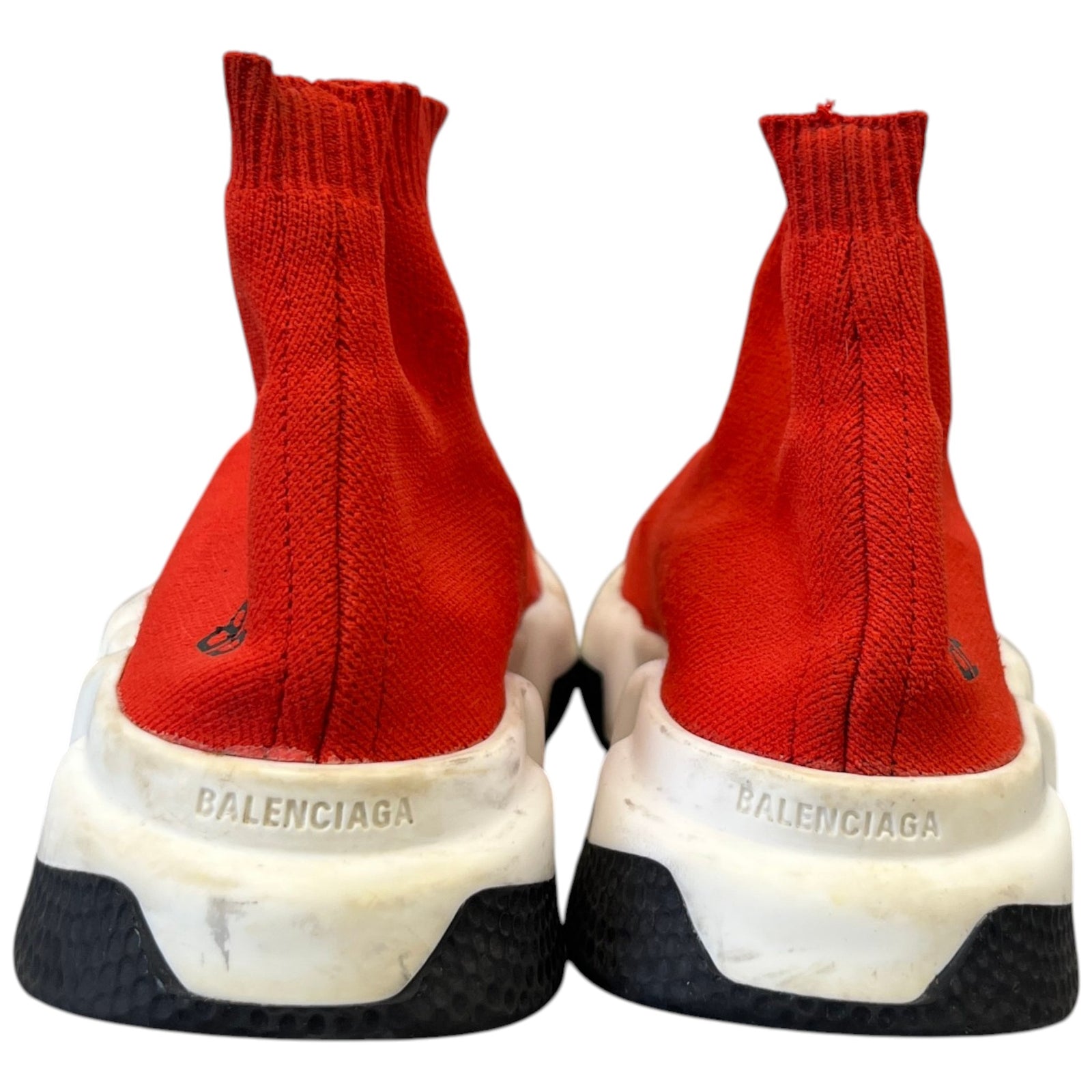 Women's Junior Speed Sock High Trainers Red Size EU 34 / UK 1 - Photo 7
